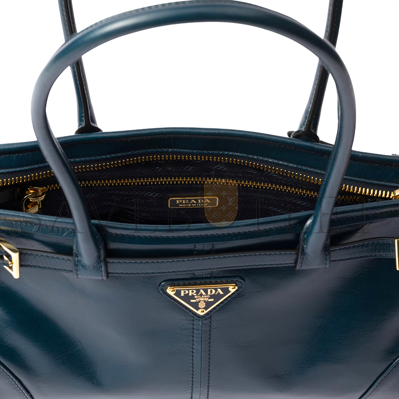 PRADA BONNIE MEDIUM LEATHER HANDBAG 1BA426 (32*15.5*12cm)